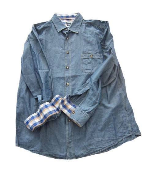 Hugo boss blouse overhemd blauw slim fit xl, Blauw, Zo goed als nieuw, Schipluidenlaan 20 5035KJ Tilburg, Hugo Boss