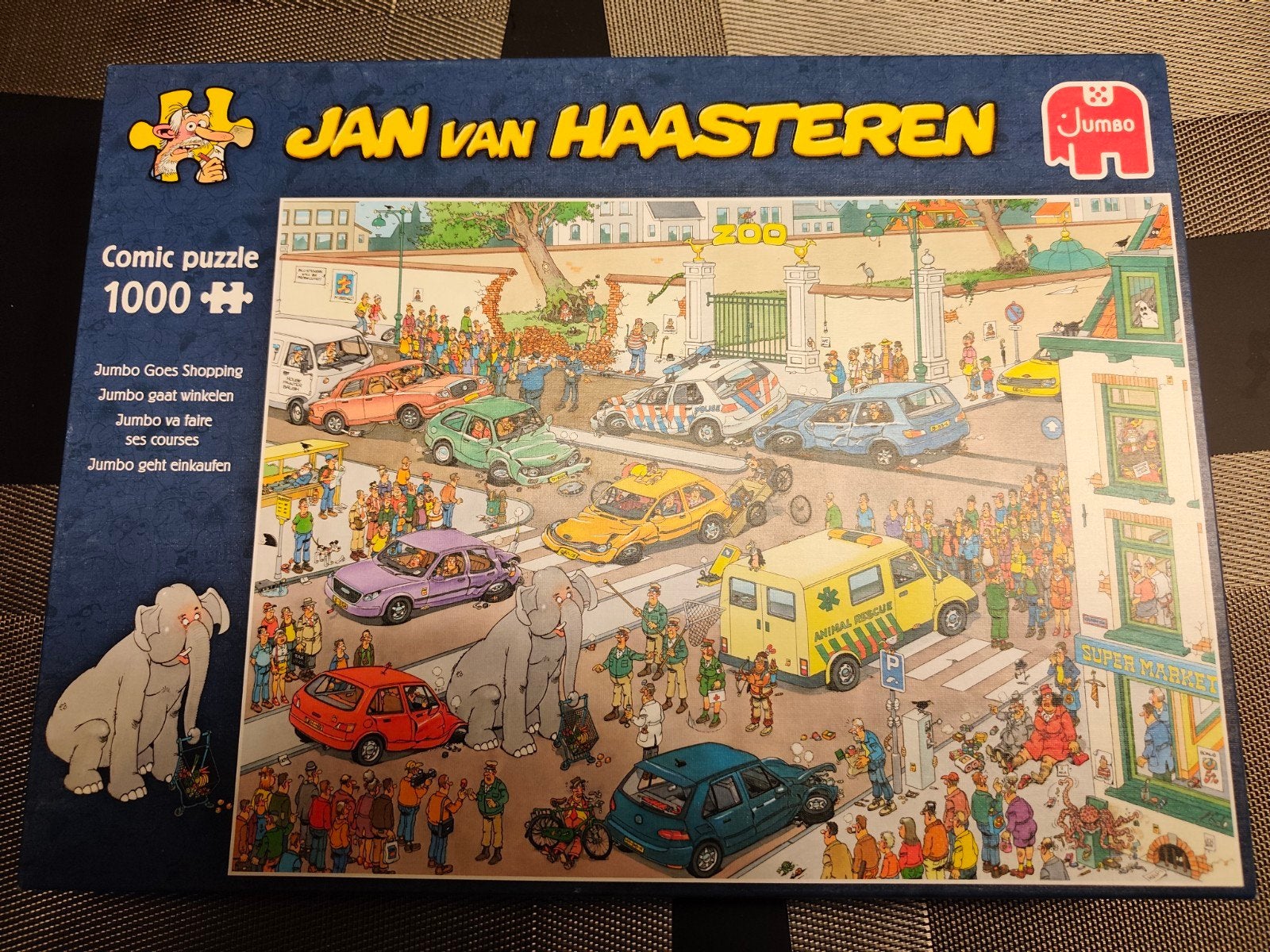 JvH puzzel 1000 stukjes - Jumbo gaat winkelen, Ophalen