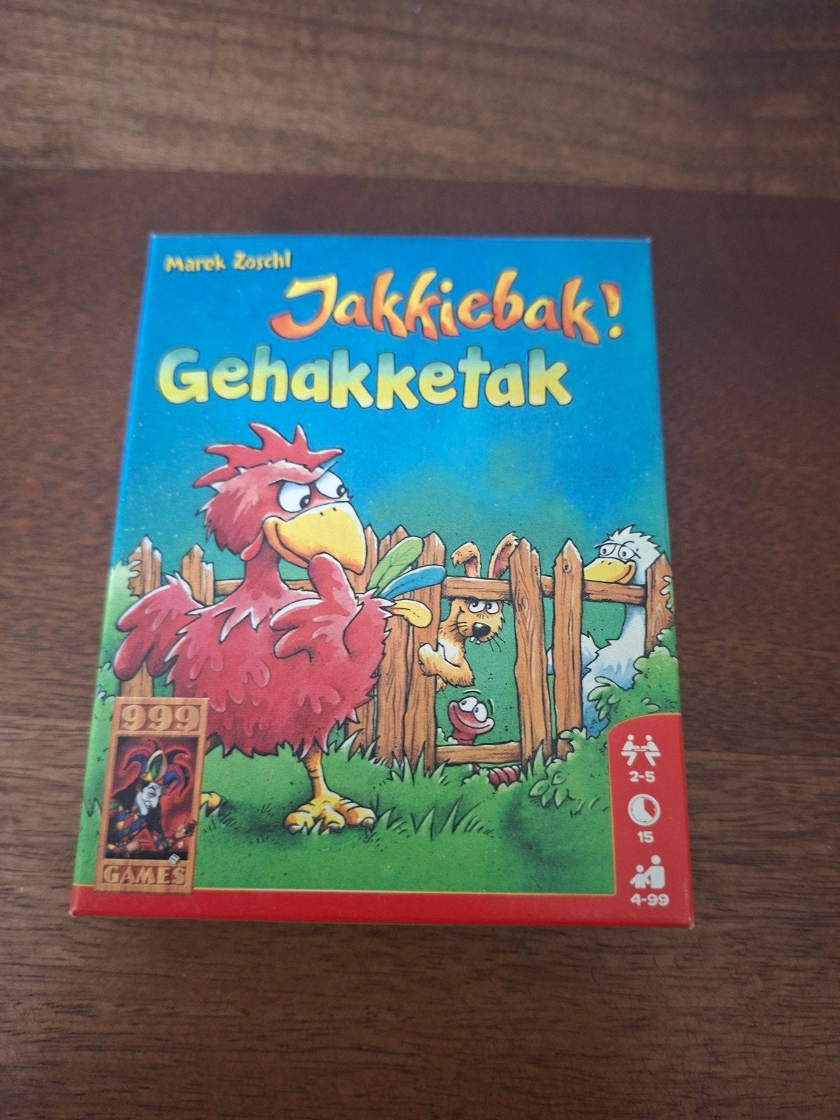 Zgan spel, jakkiebak gehakketak, Ophalen of Verzenden, Zo goed als nieuw