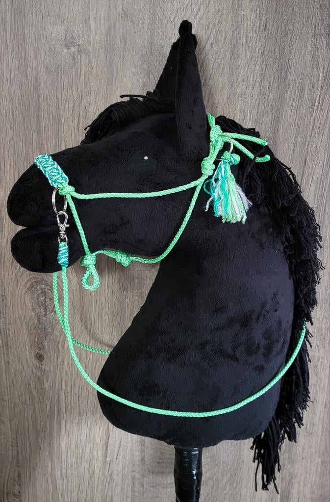 5 delig Hobbyhorse touwhalster set groen/blauw, Ophalen of Verzenden, Nieuw, Jongen of Meisje