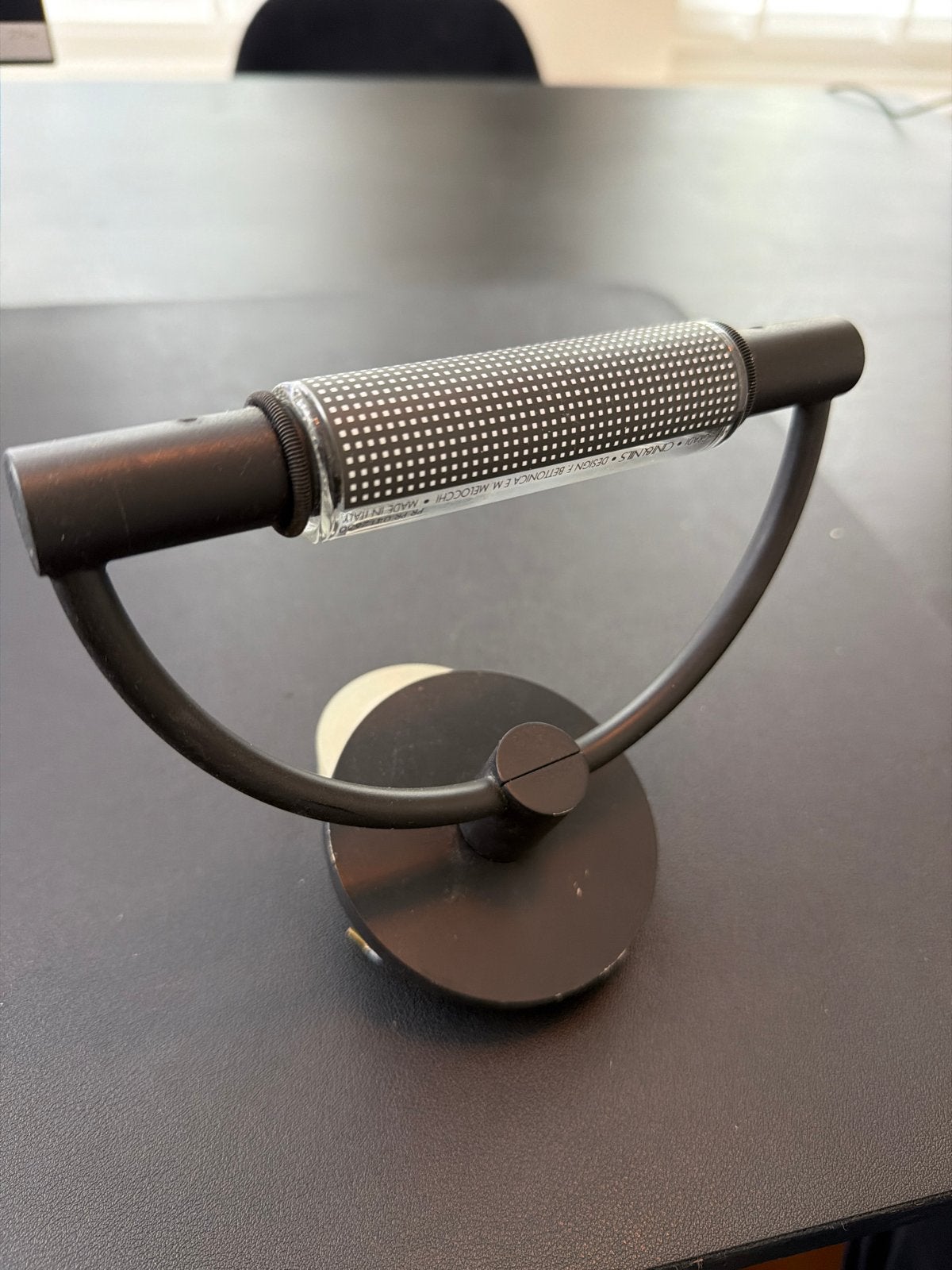 Cini & Nils Design Wandlamp - Zwart/Glas, Ophalen, Gebruikt, Overige fittingen, Overige merken