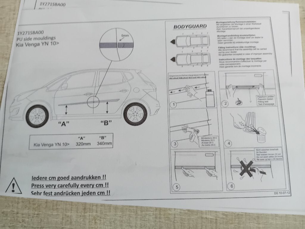 Stootstrips auto, Ophalen of Verzenden, Nieuw