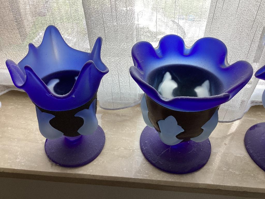 3. Blauwe oude potten, Ophalen of Verzenden