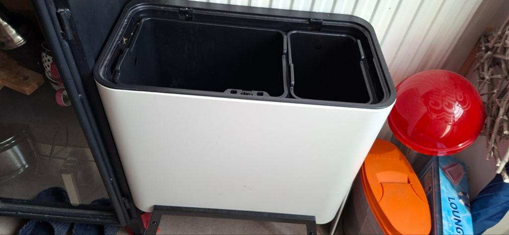 Vuilnisbak zonder deksel, 40 liter of meer, Ophalen of Verzenden, Gebruikt, Minder dan 50 cm