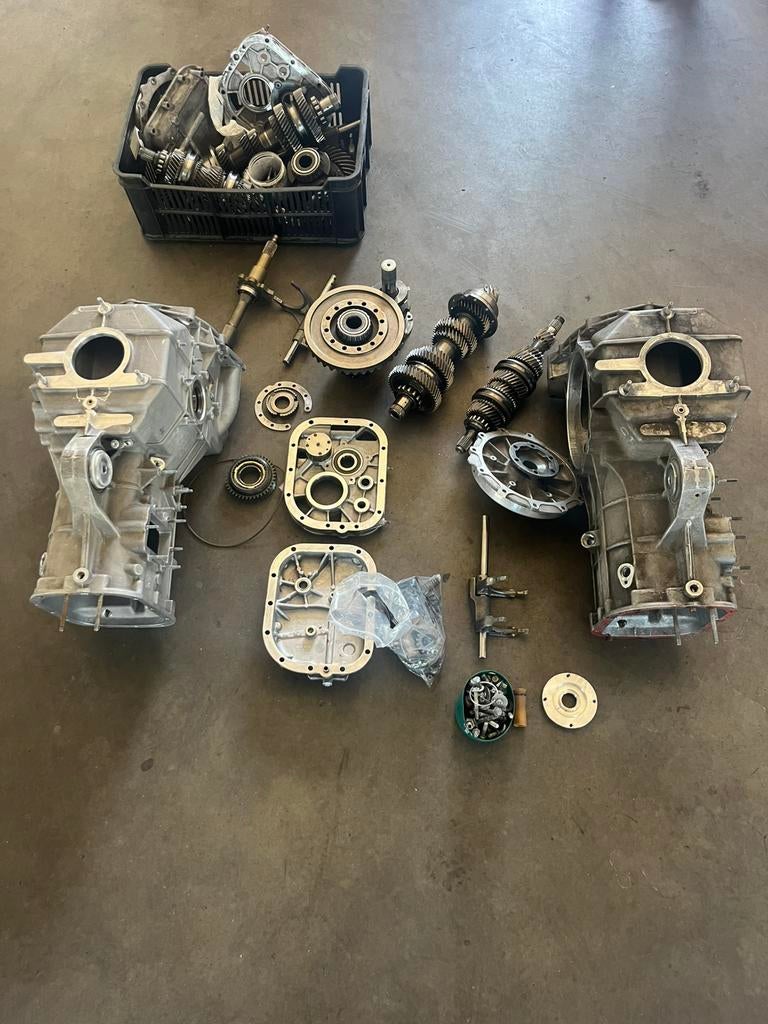 Ferrari F430 F1 semi automaat bak 2x 2005 onderdelen, Auto-onderdelen, Ophalen, Ferrari
