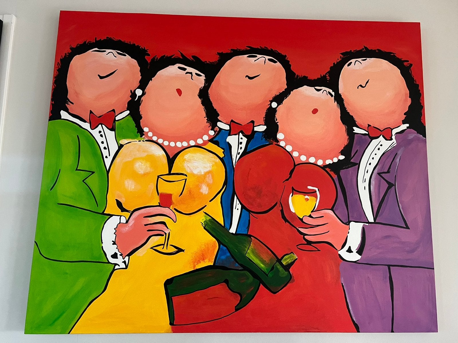 Replica ‘Dikke Vrouwen’ Theo Broeren, Ophalen