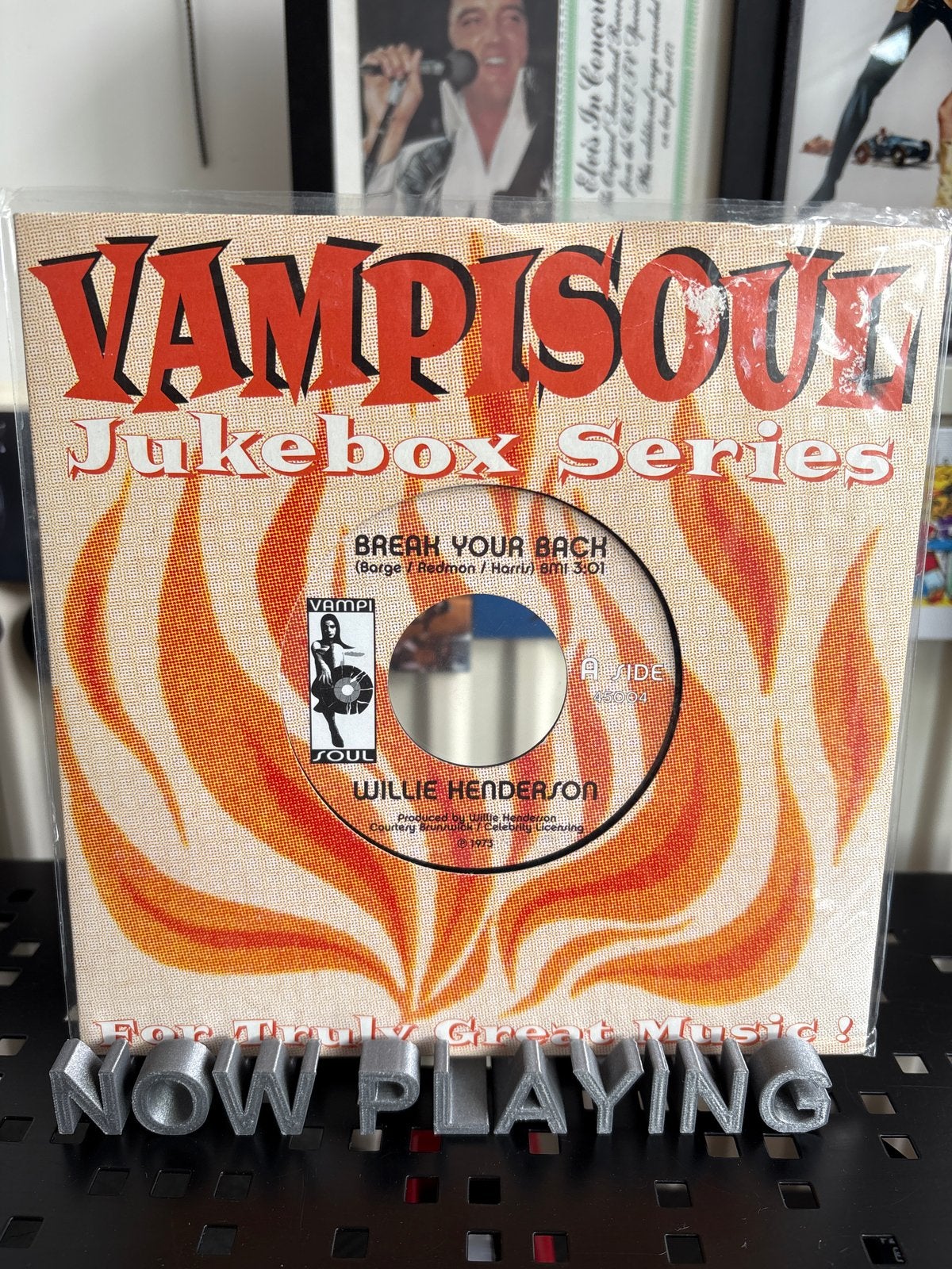 Willie Henderson - Break Your Back (Funk Soul, Bayou Funk), Cd's en Dvd's, Ophalen of Verzenden, Zo goed als nieuw, 7 inch, EP