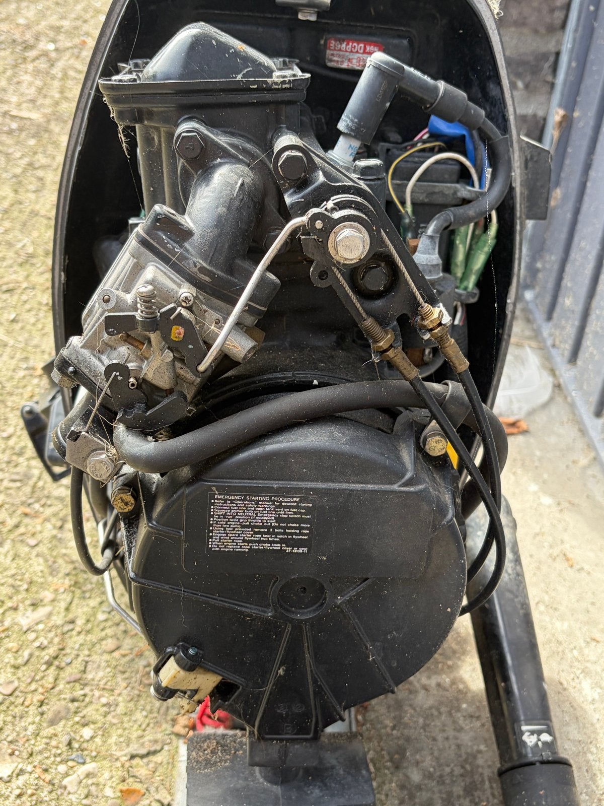 Mercury 6 pk langstaart buitenboordmotor, Watersport en Boten, Accessoires en Onderhoud, Ophalen of Verzenden, Gebruikt
