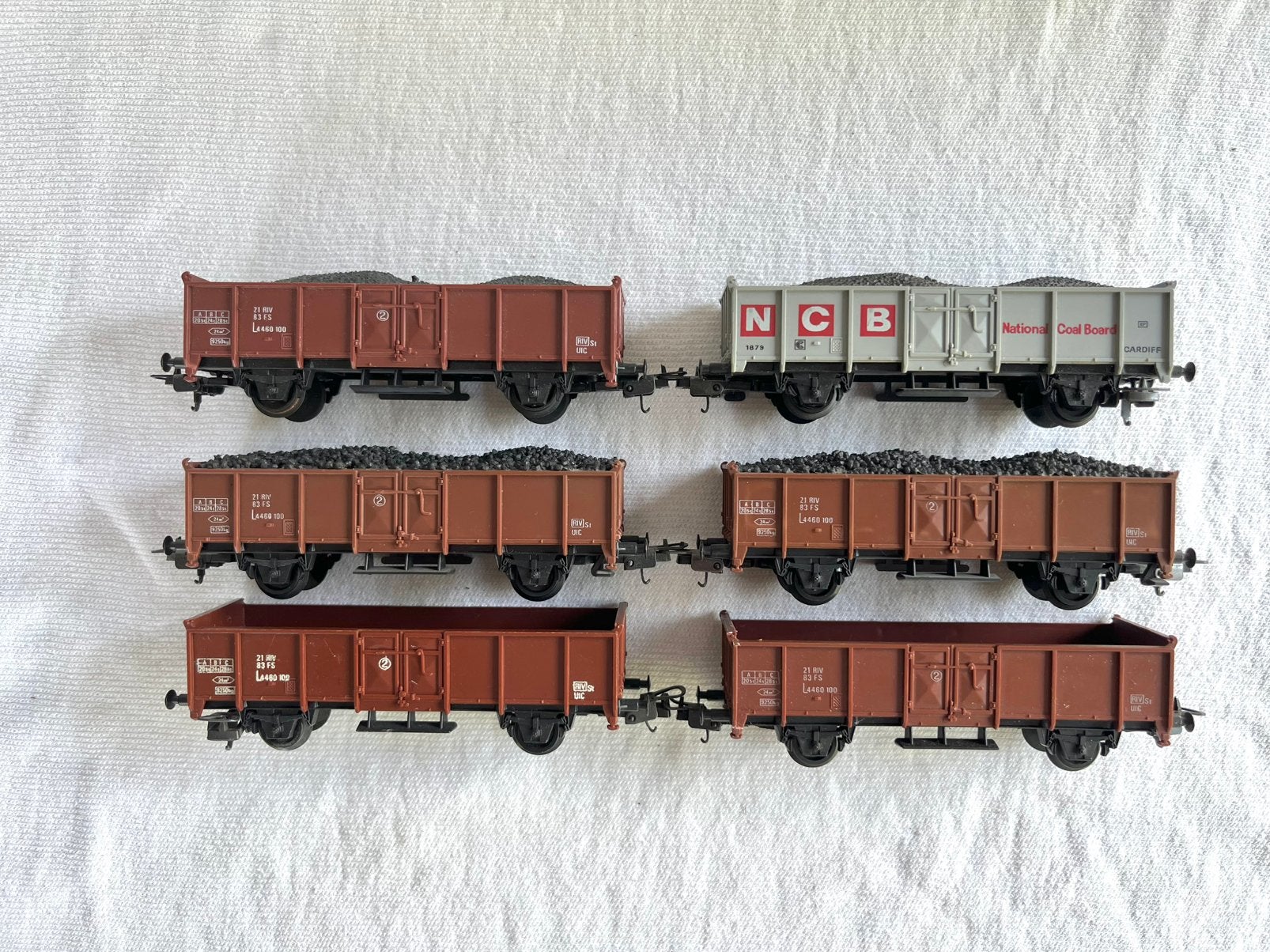 6x Lima FS/BR kolenwagons H0, Hobby en Vrije tijd, Modeltreinen | H0, Gebruikt, Gelijkstroom, Wagon, Ophalen of Verzenden