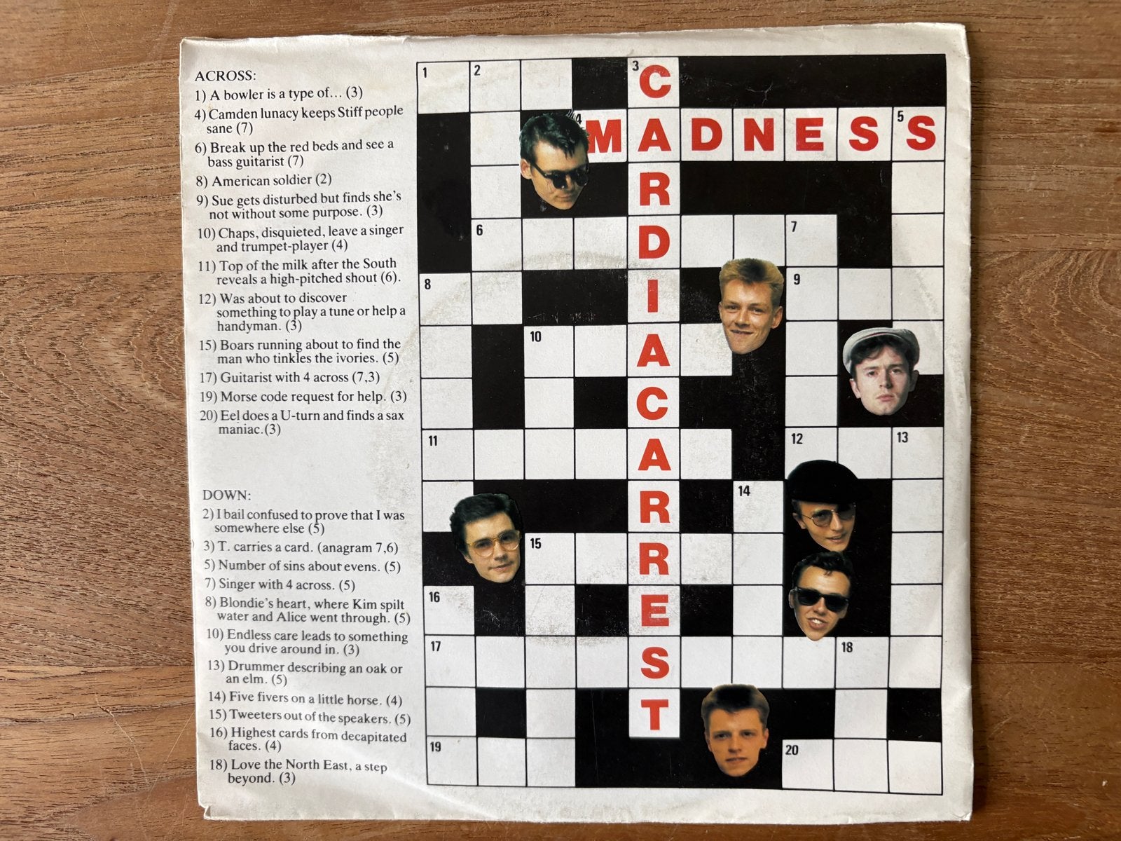 Madness - Cardiac Arrest (Single) 038, Ophalen of Verzenden, Gebruikt, Pop