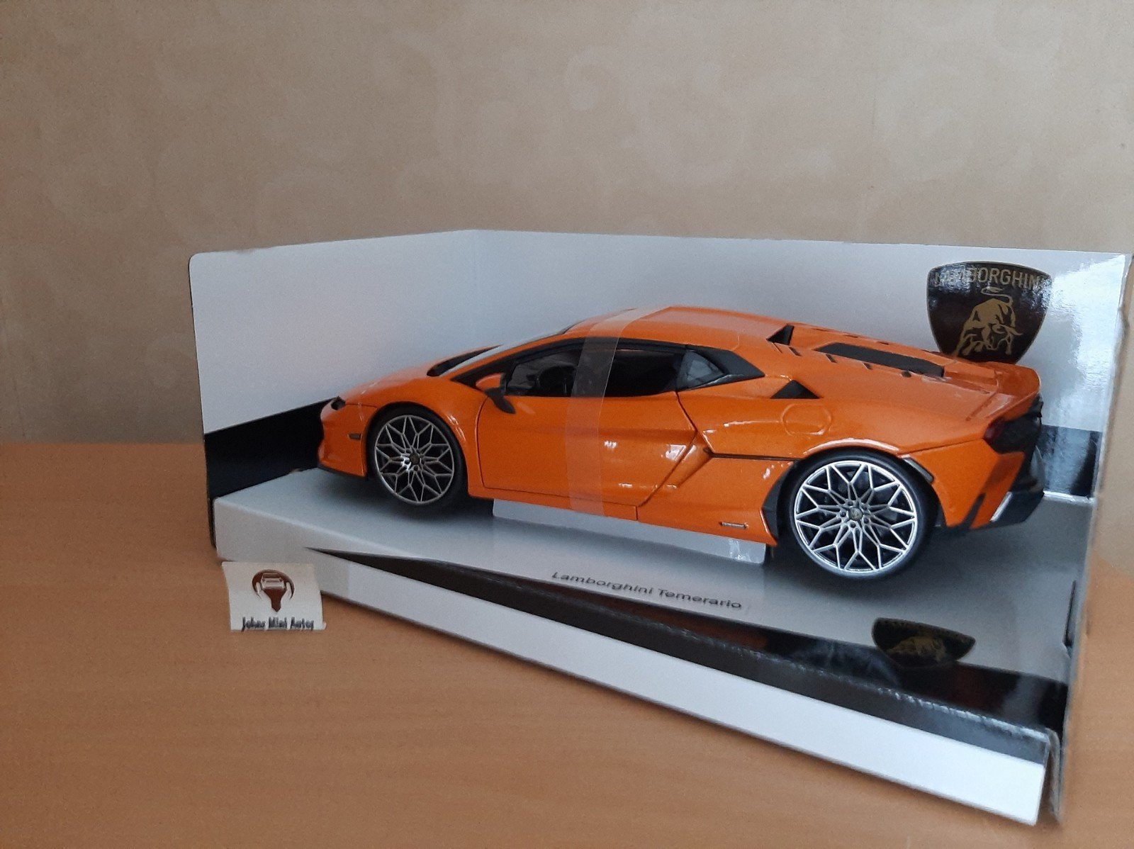 Lamborghini Temerario 2025 Mat Orange Metallic Bburago 1:18, Auto, Nieuw, Ophalen of Verzenden, Bburago
