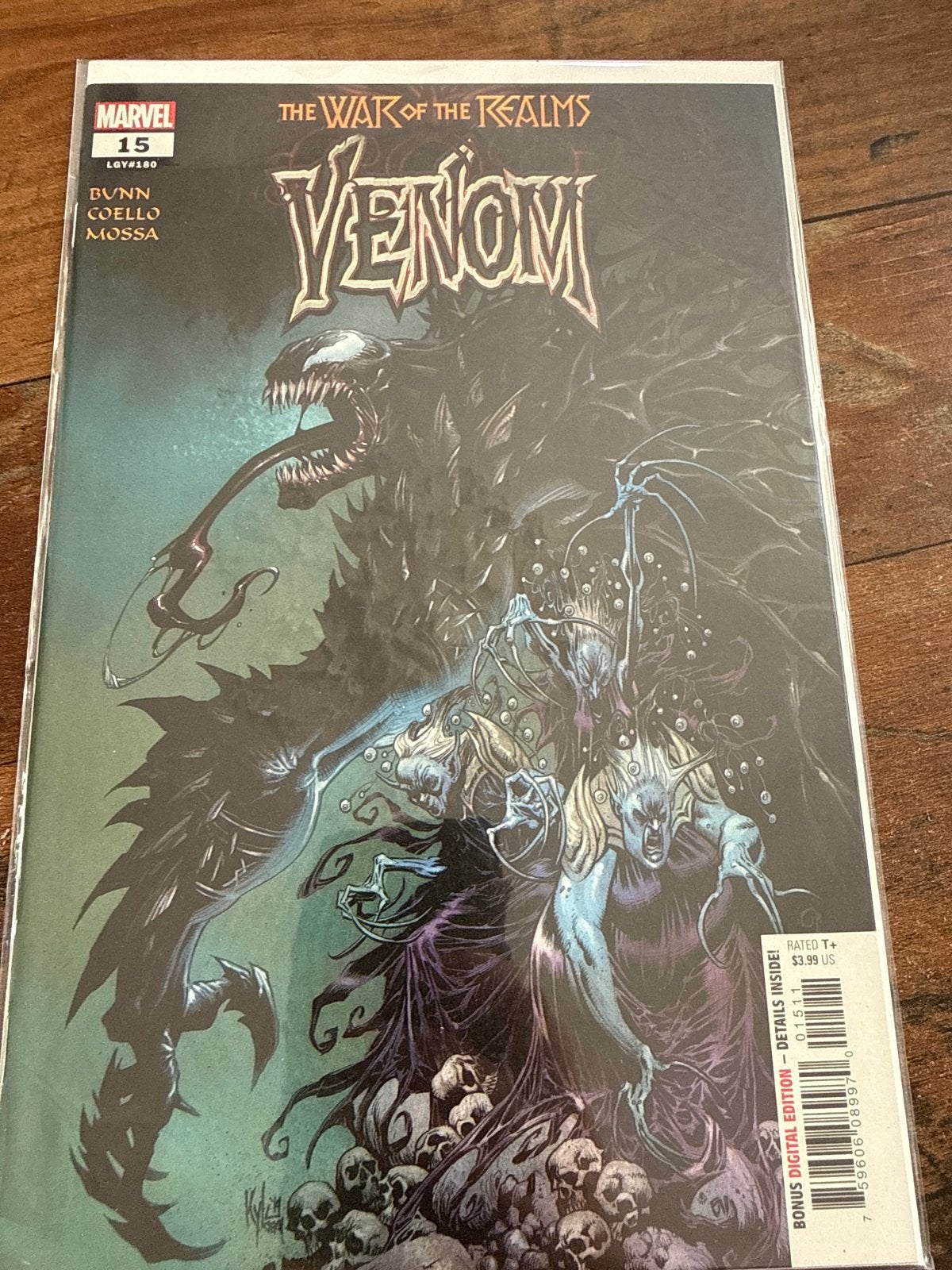 Venom: The War of the Realms #15 Marvel Comic, Boeken, Strips | Comics, Eén comic, Ophalen of Verzenden, Nieuw, Amerika
