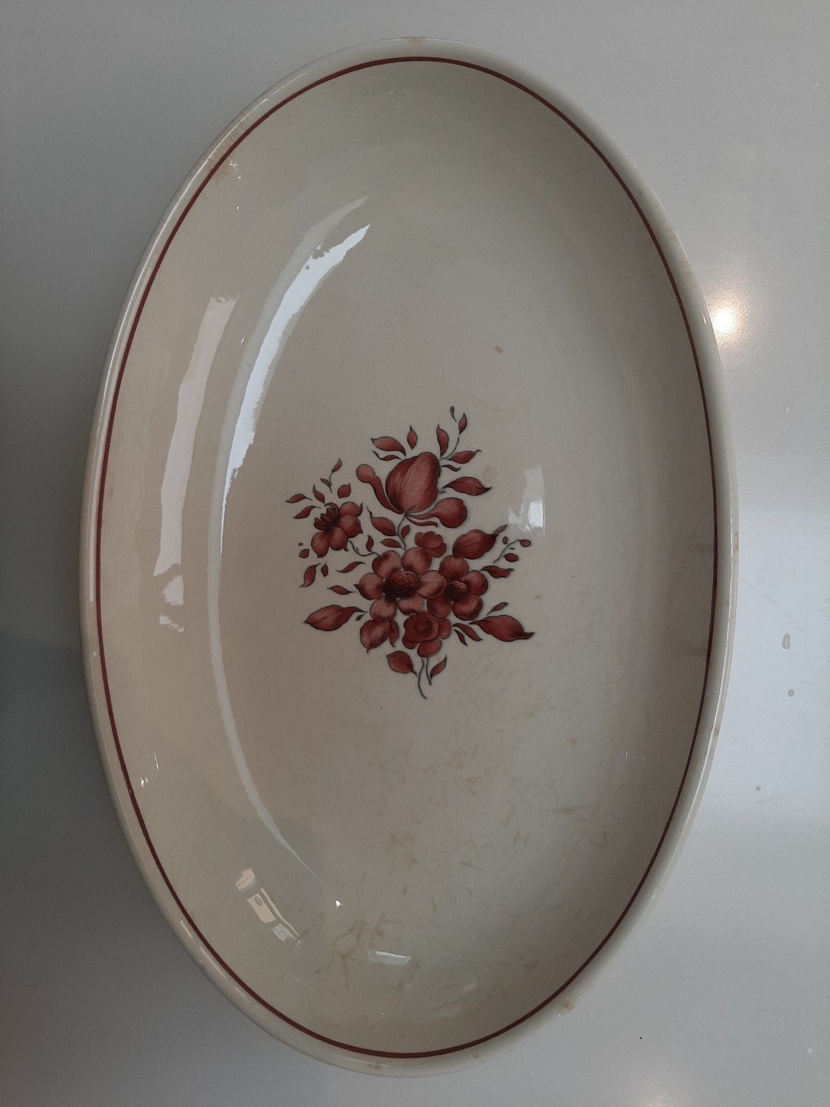 Schaal Villeroy & Boch, Ophalen