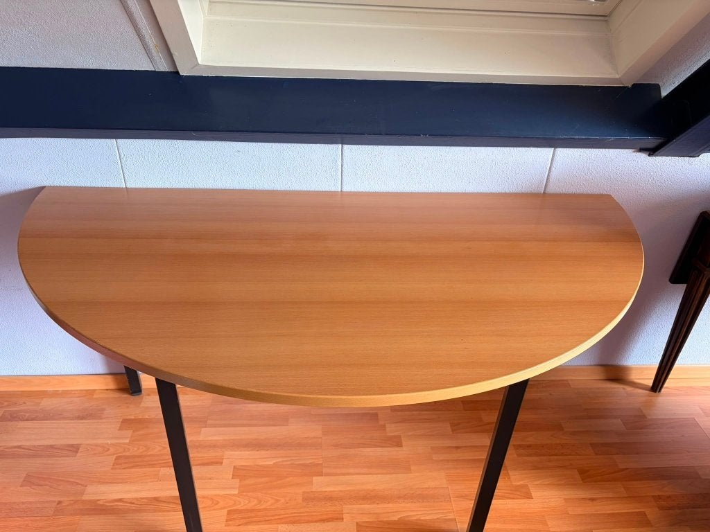 Halfronde tafel, Overige typen, 160 cm, Hout, Zo goed als nieuw