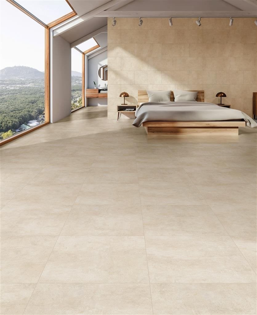 RESTPARTIJ! Vloertegels Ivory (beige) 60x60cm €29,95m²