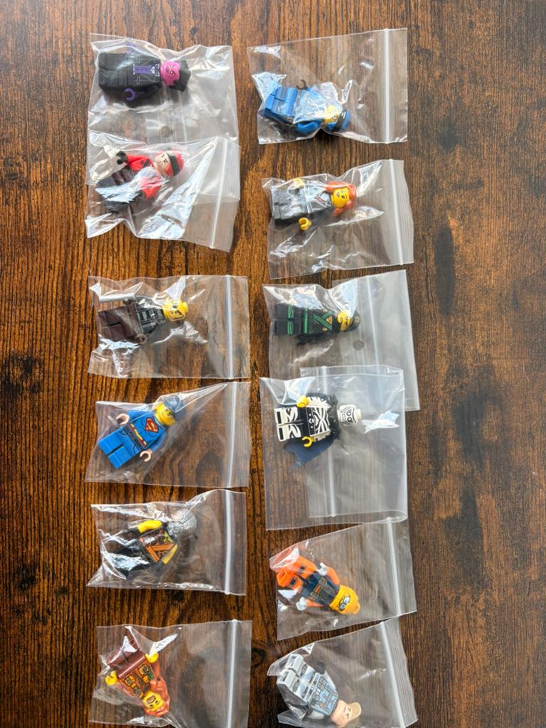 Diverse LEGO mini figs en auto’s, Overige thema's, Verzenden, Lego, Zo goed als nieuw