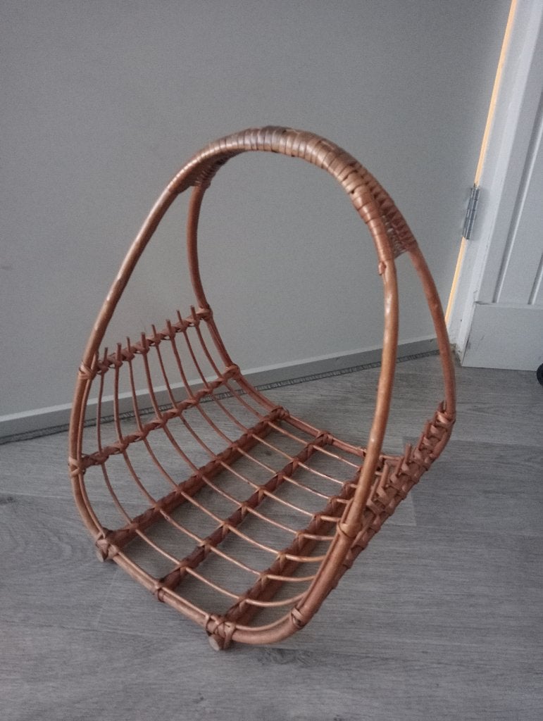 Vintage lectuurmand, Ophalen, Gebruikt