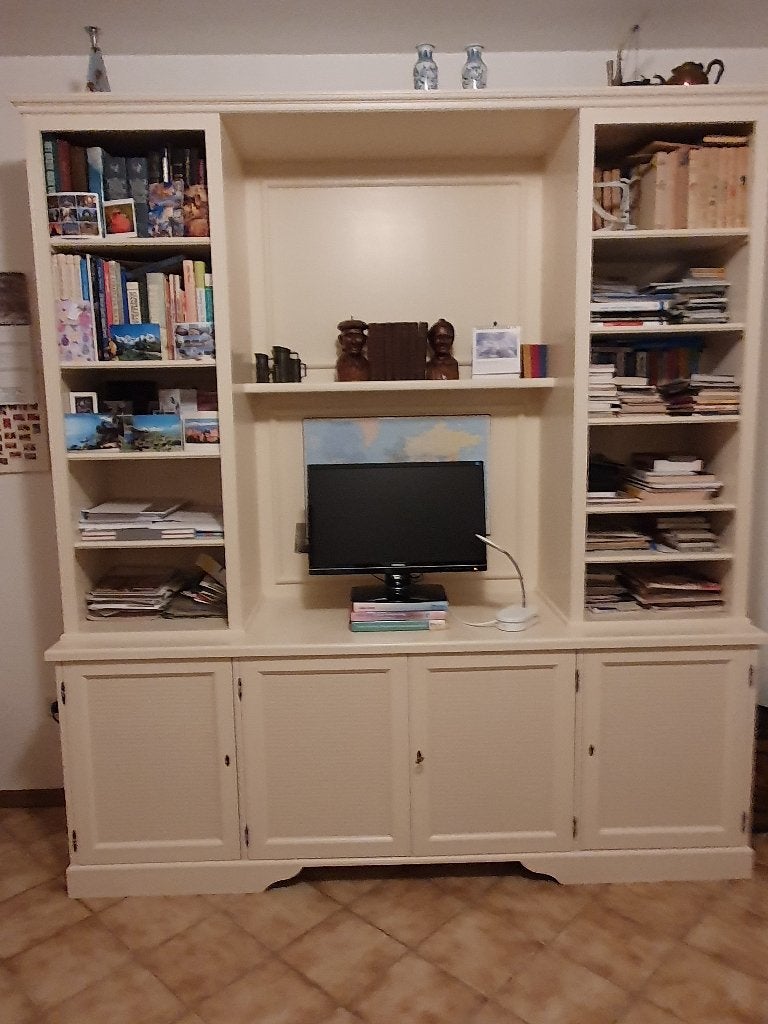 Computerkast, Huis en Inrichting, Kasten | Computermeubels, Ophalen, 170 cm of meer, Landelijk, 170 cm of meer
