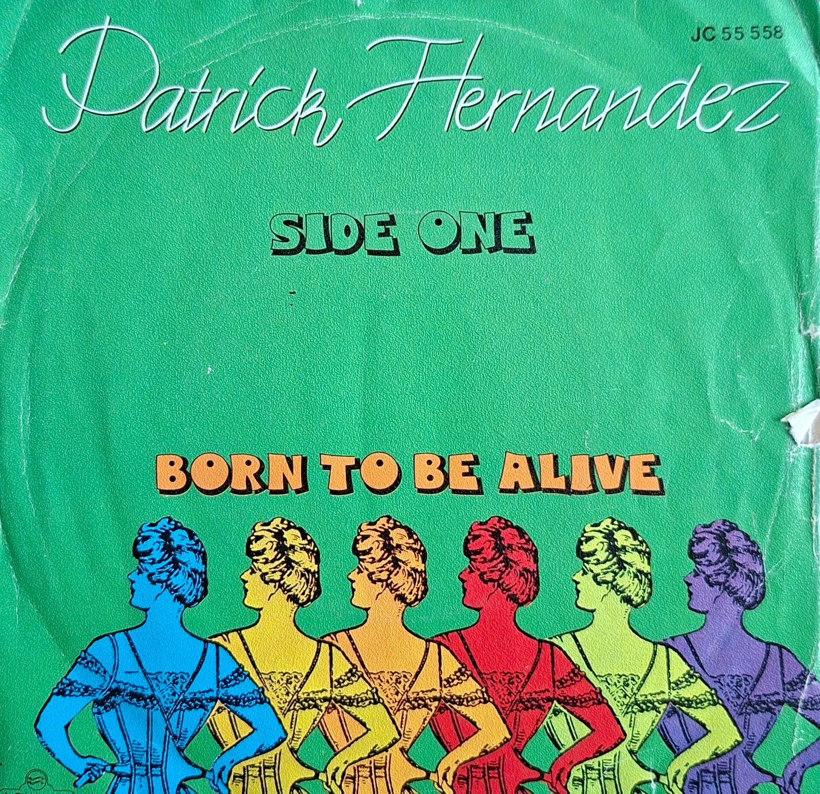 Patrick Hernandez - Born to be alive (1979), Cd's en Dvd's, 7 inch, Zo goed als nieuw, Pop, Overige typen
