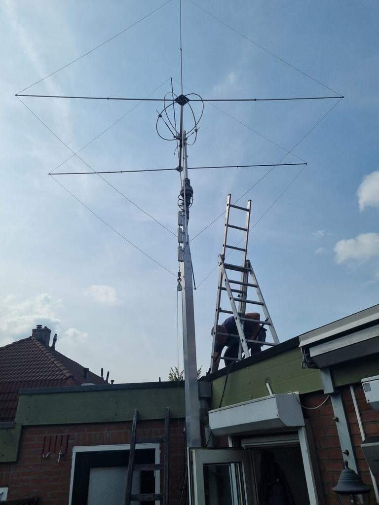 Pdl2 quad antenne voor de met stormproof hubs voor antenne, Telecommunicatie, Antennes en Masten, Ophalen, Gebruikt, Antenne