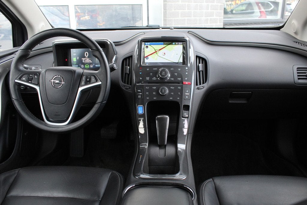 Opel Ampera 1.4 Plug in Hybride / Navigatie / Leer / Bose /, Euro 5, 4 stoelen, Zwart, Bedrijf