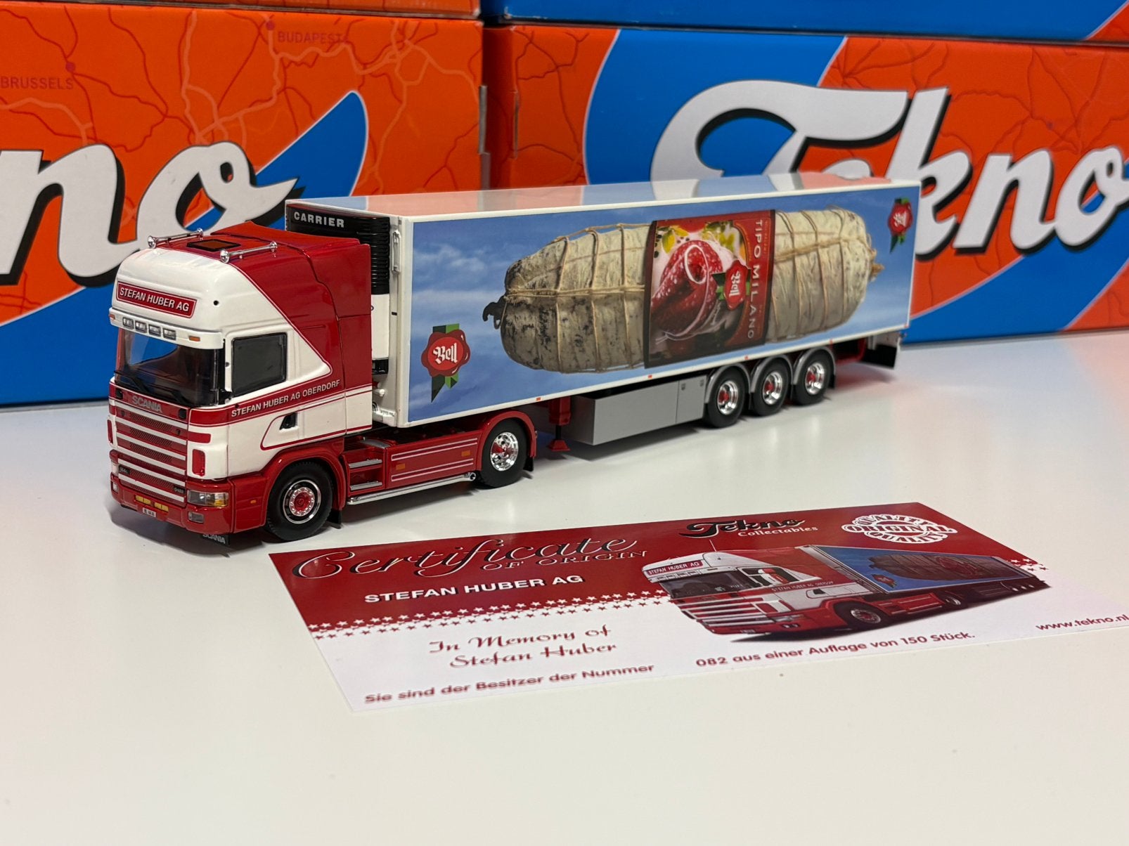 Tekno Stefan Huber, Ophalen of Verzenden, Zo goed als nieuw, Bus of Vrachtwagen, Tekno