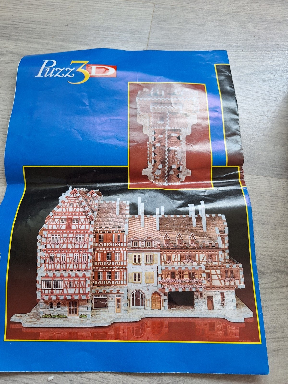 Puzz 3D Gebouw Puzzel - Zonder Doos, Ophalen of Verzenden, Minder dan 500 stukjes, Gebruikt, Rubik's of 3D-puzzel