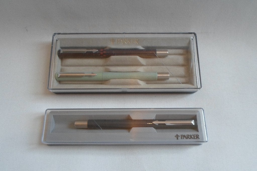 Parker Vulpen 3x, Parker, Met doosje, Ophalen of Verzenden, Zo goed als nieuw