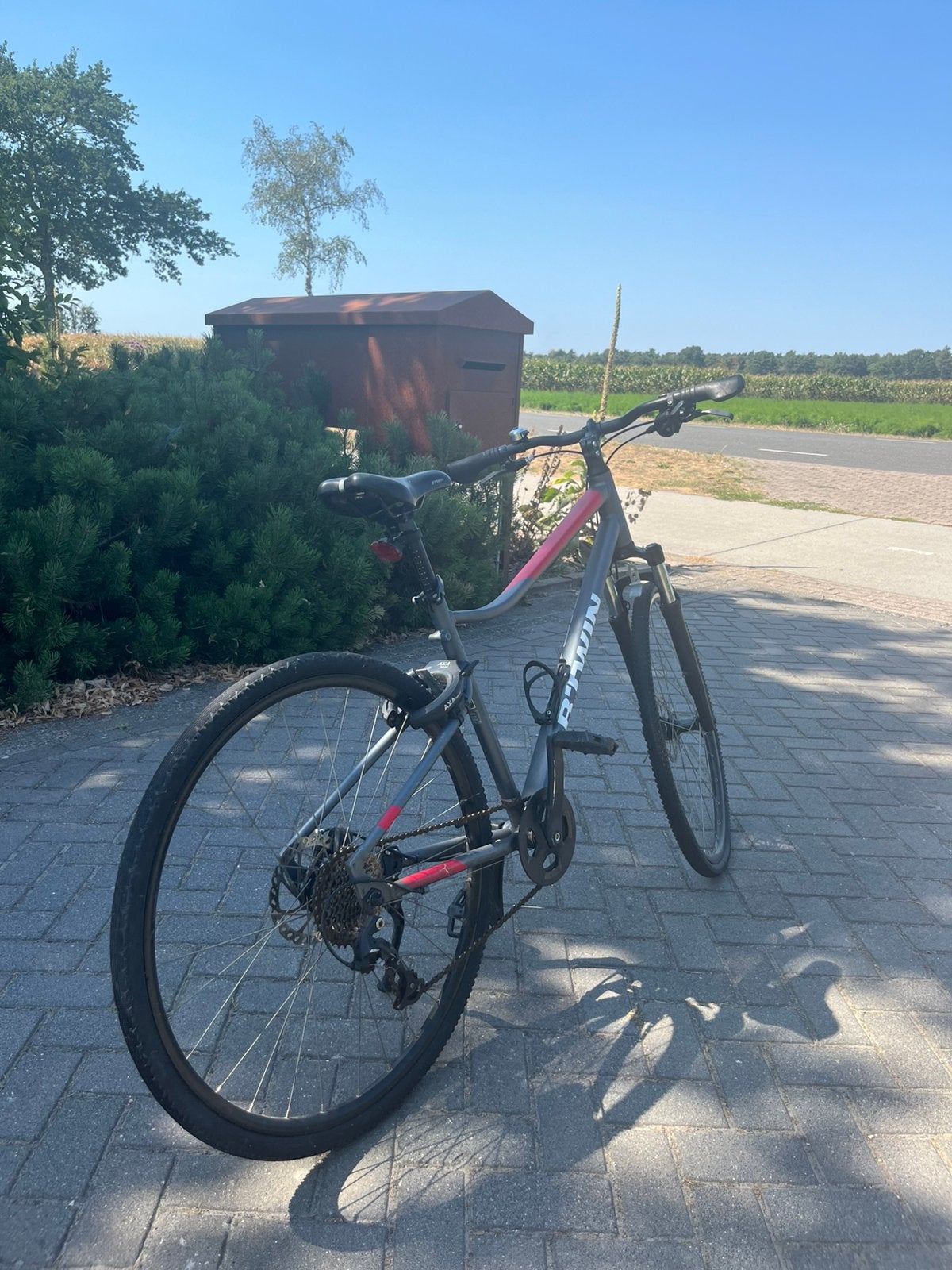 B-twin mountenbike riverside 500, Minder dan 45 cm, Ophalen, Zo goed als nieuw, Overige merken