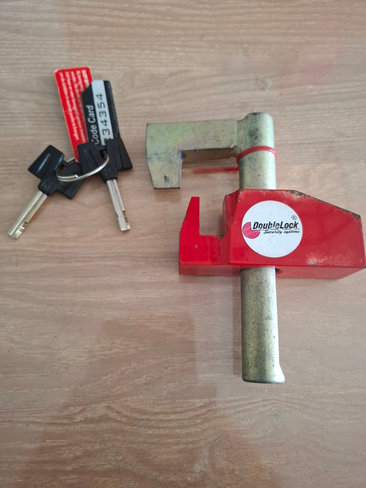 Disselslot DoubleLock Security System, Caravans en Kamperen, Ophalen, Gebruikt