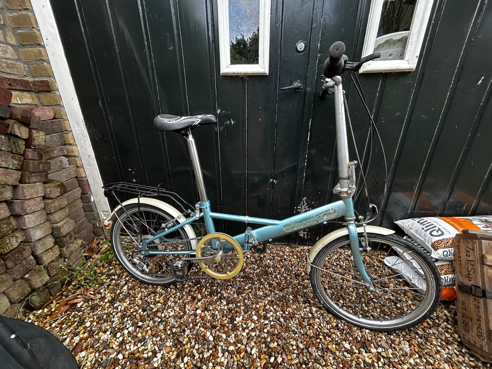 Twee vouwfietsen - Opknappers, 20 inch of meer, Gebruikt, Velgrem, Versnellingen