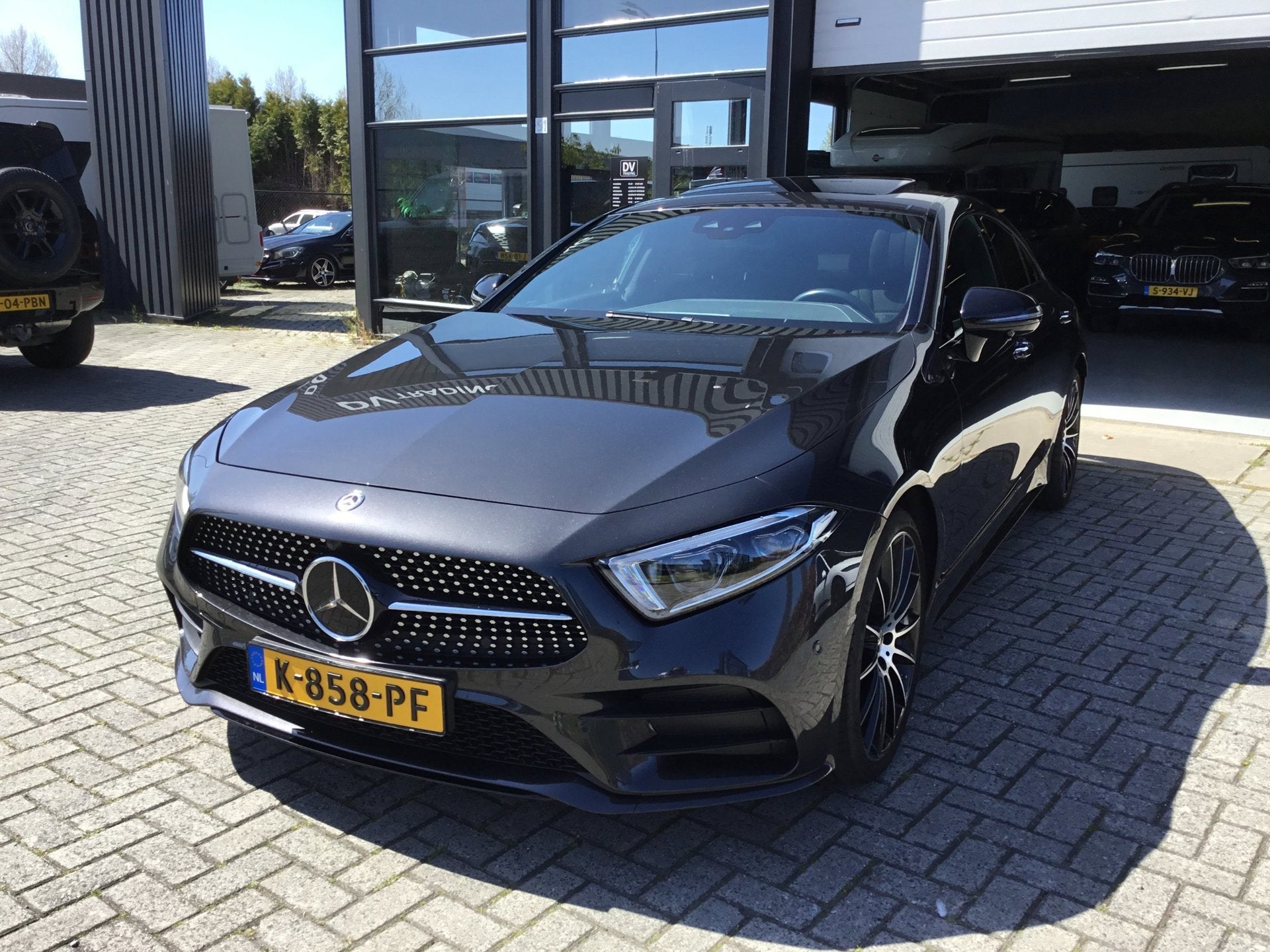 Mercedes-Benz CLS-klasse 450 4MATIC Premium Plus, Auto's, Gebruikt, 367 pk, 120 €/maand, Leder