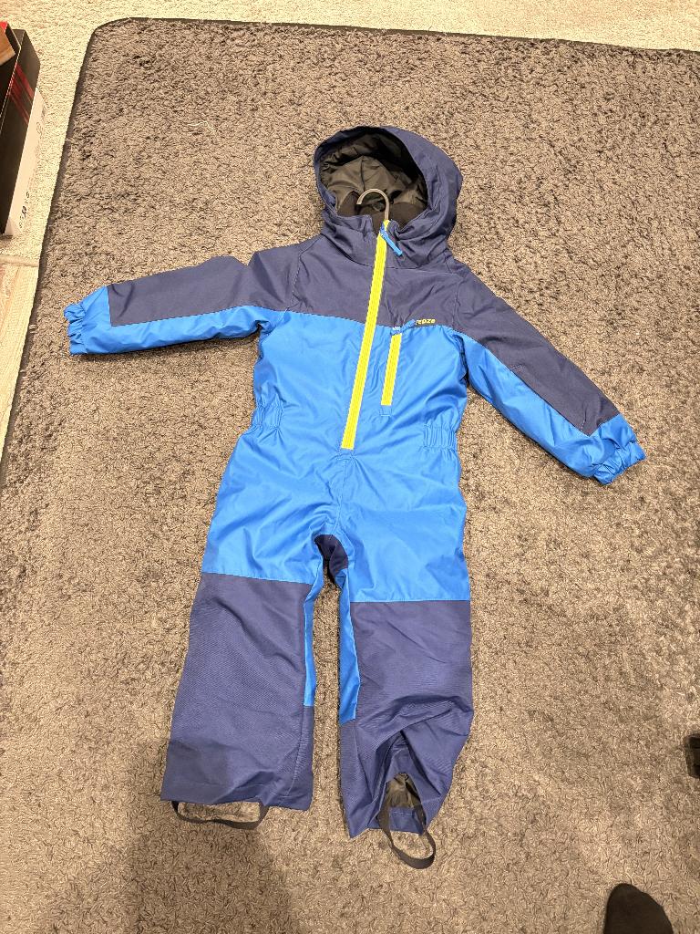 Wedze Skipak Kind Blauw - Maat 3 Jaar - Zo Goed Als Nieuw, Overige merken, 100 tot 140 cm, Ophalen of Verzenden, Zo goed als nieuw