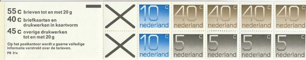 Nederland 1976 - nvph PB21a - Crouwel, Verzenden, Na 1940, Postfris