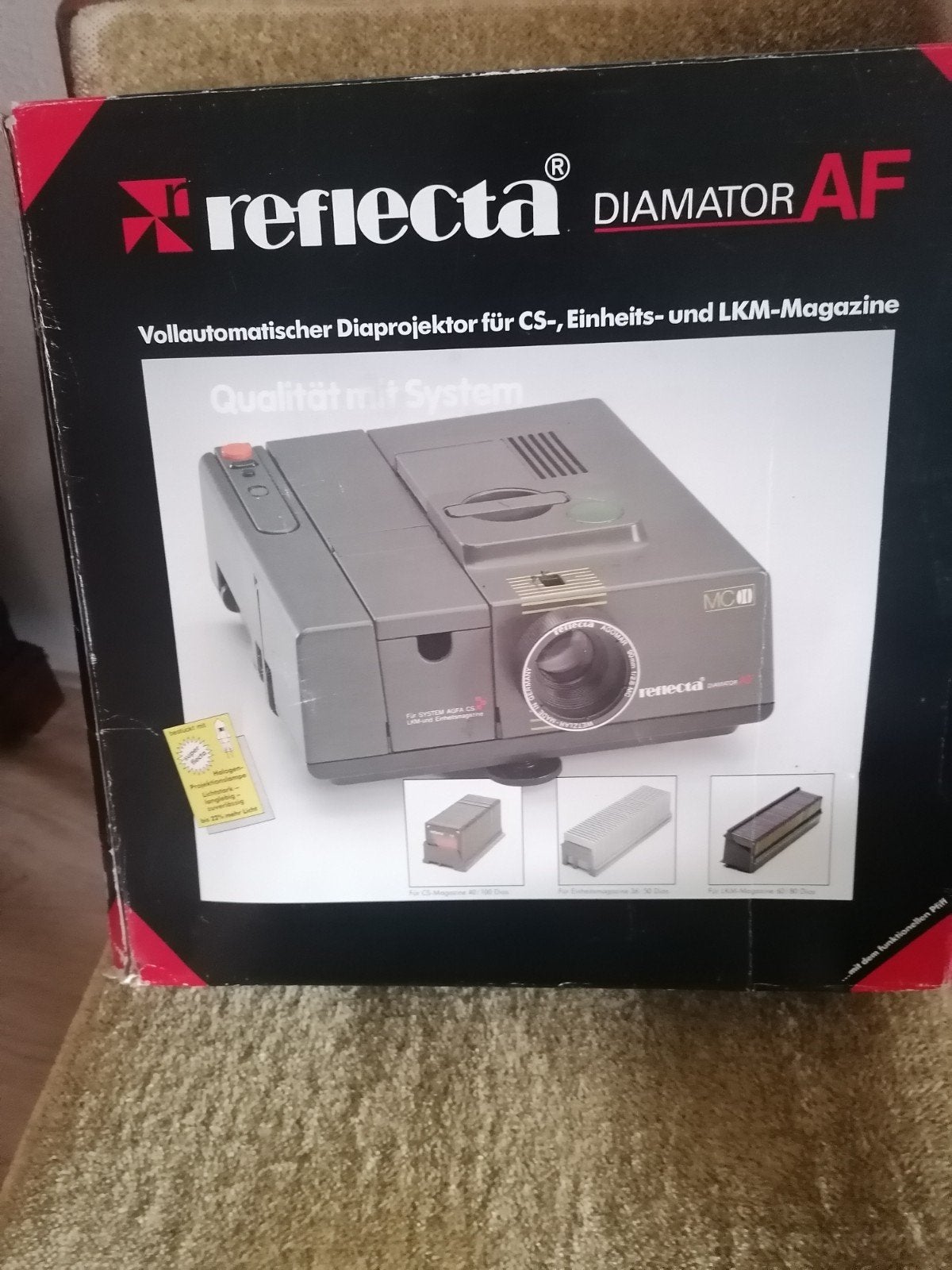Reflecta Diamator AF Diaprojector - Volautomatisch, Ophalen of Verzenden, Gebruikt
