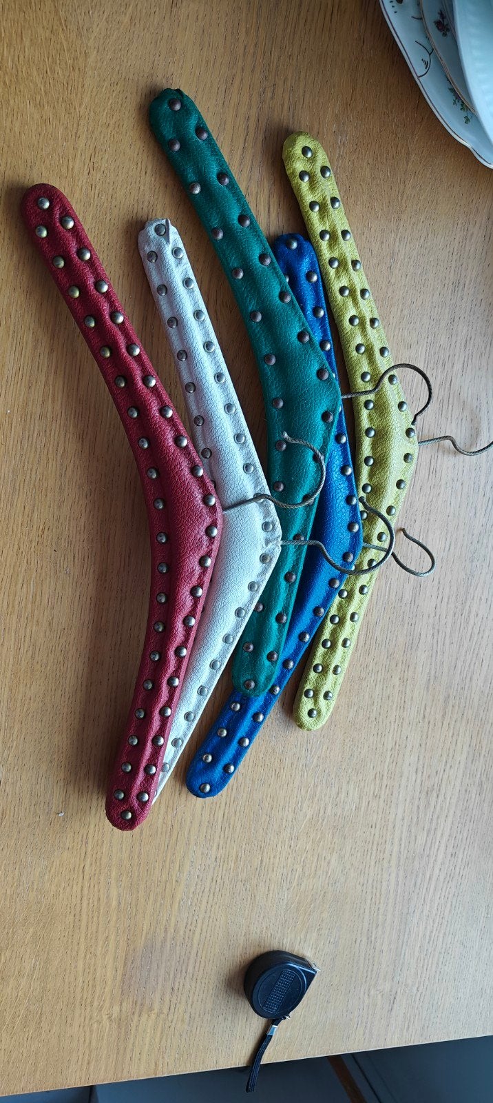 Vintage kledinghangers 60 jaar oud, Ophalen of Verzenden, Gebruikt, Hout