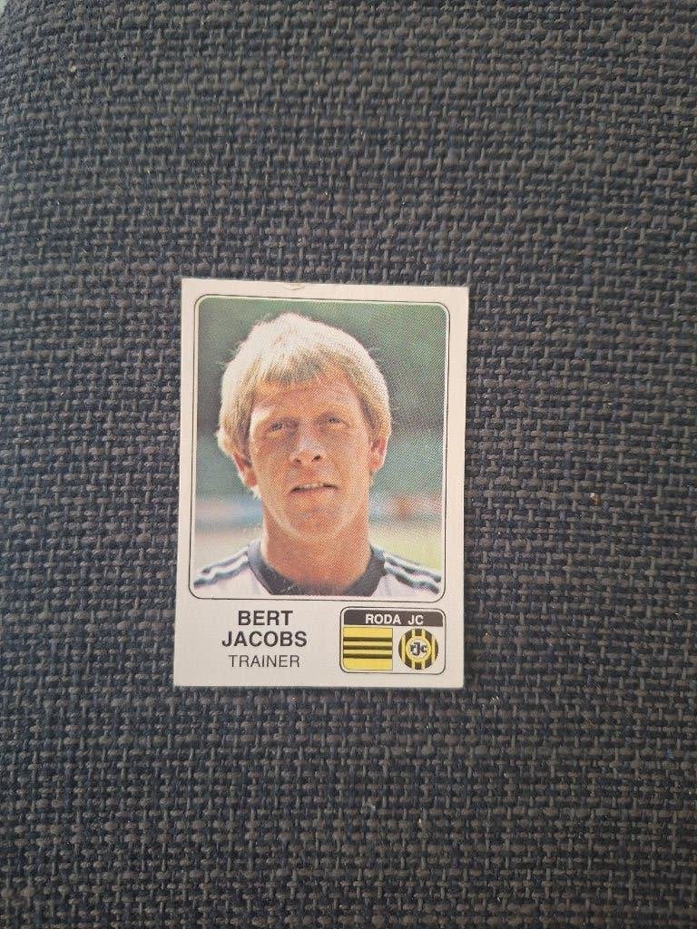 Panini Voetbal 79 Bert Jacobs Roda JC, Ophalen of Verzenden, Zo goed als nieuw, Sticker
