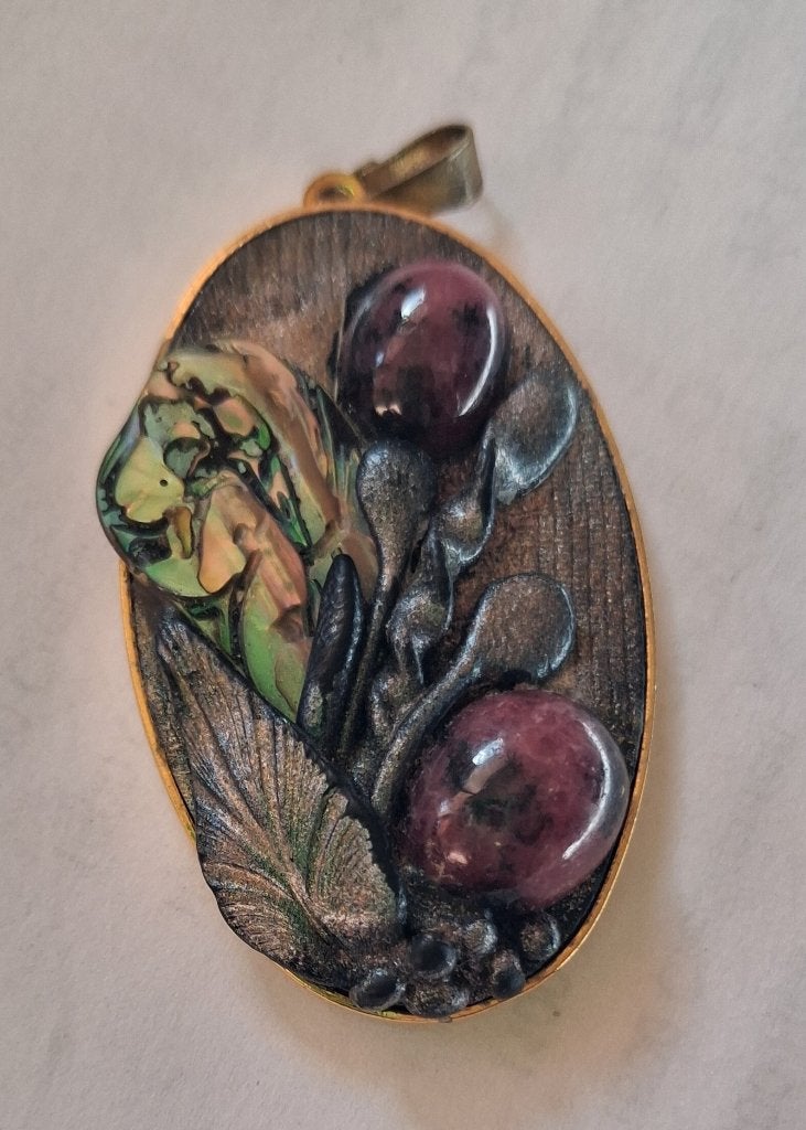 Vintage Hanger Hongarije, Ophalen of Verzenden, Zo goed als nieuw, Zilver, Overige materialen