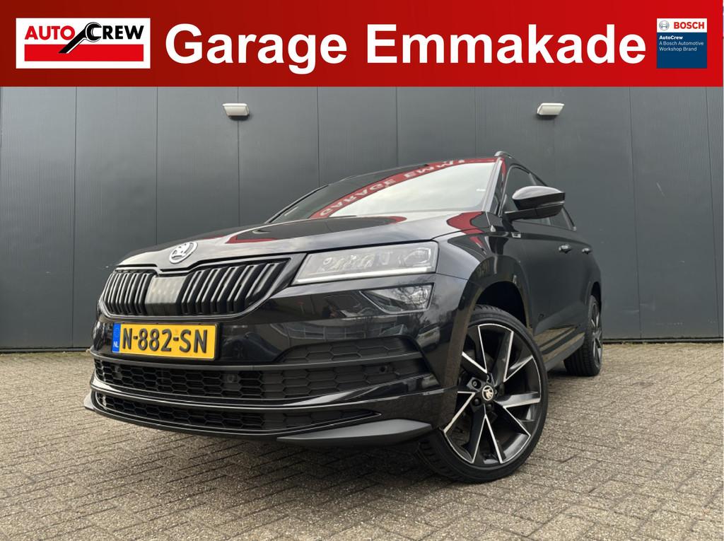 Skoda Karoq 1.5 TSI ACT Sportline Business | Digital dashbor, 12 maanden, Stof, 4 cilinders, Zwart