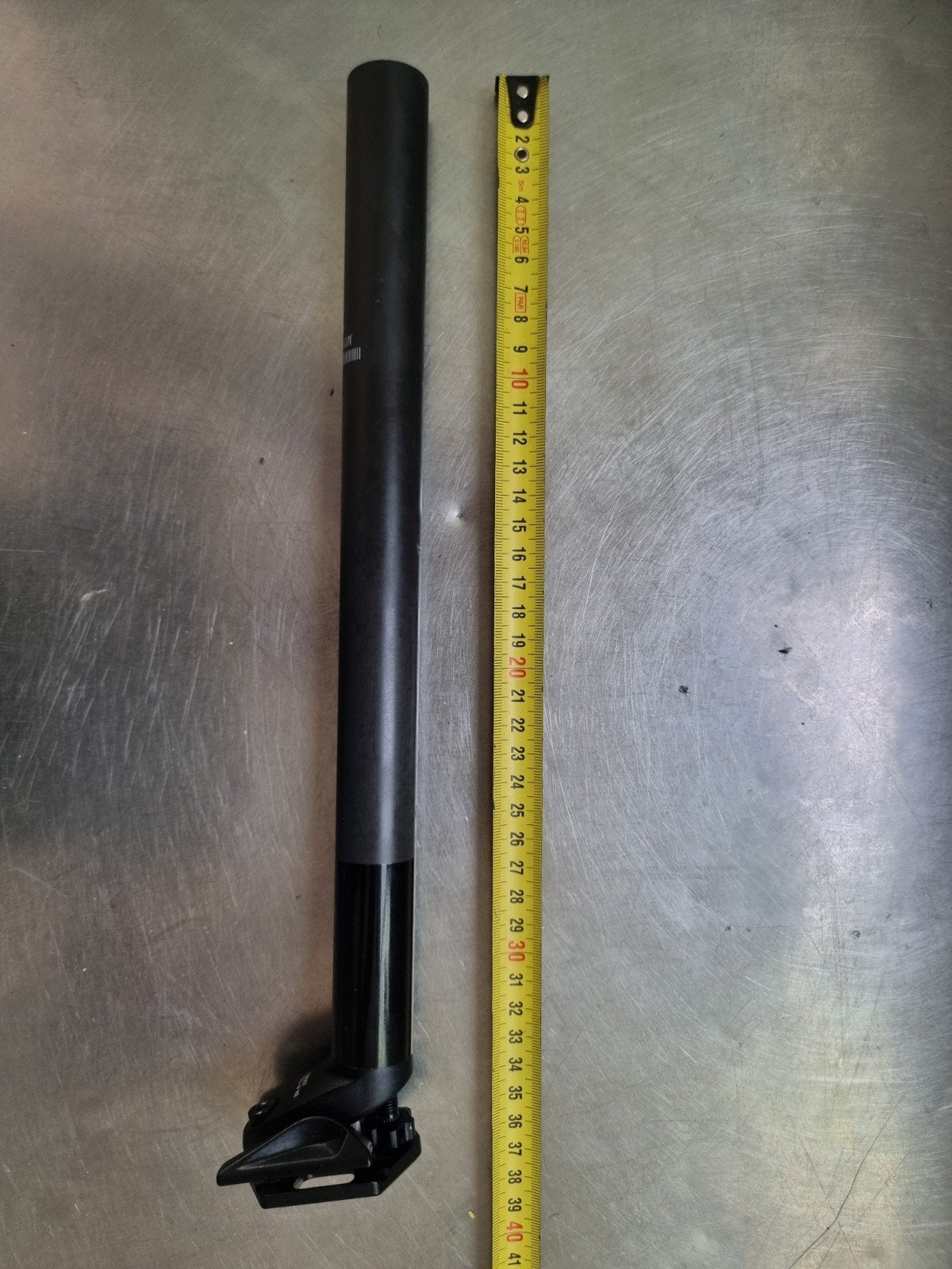 Velomann Carbon Zadelpen 27.2mm - Bianchi Kwaliteit, Mountainbike, Overige typen, Zo goed als nieuw, Carbon
