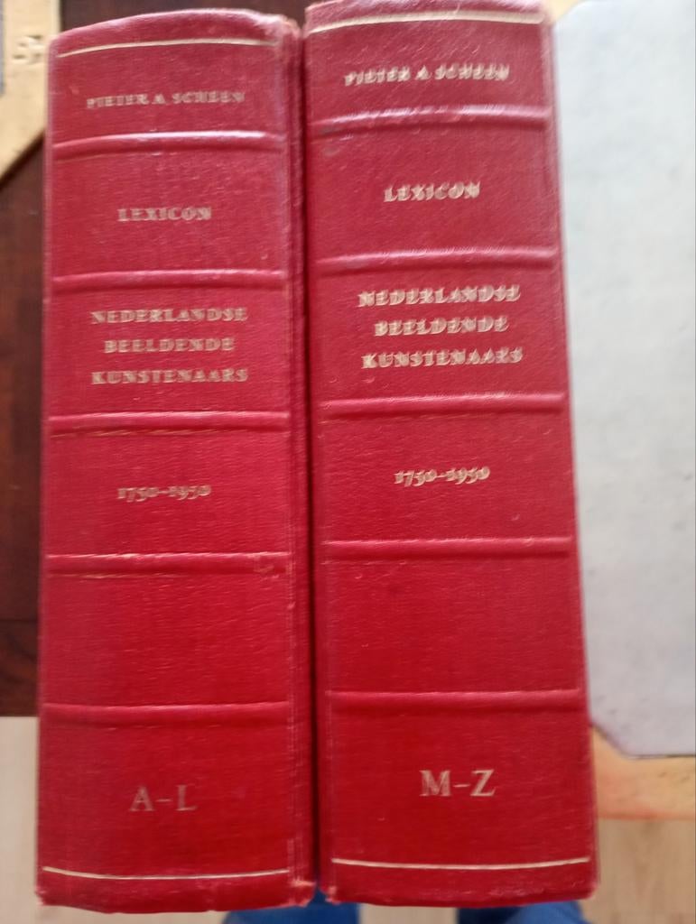 Lexicon Nederlandse Beeldende Kunstenaars 1750-1950, Boeken, Gelezen, Complete serie, Ophalen of Verzenden, Overige onderwerpen