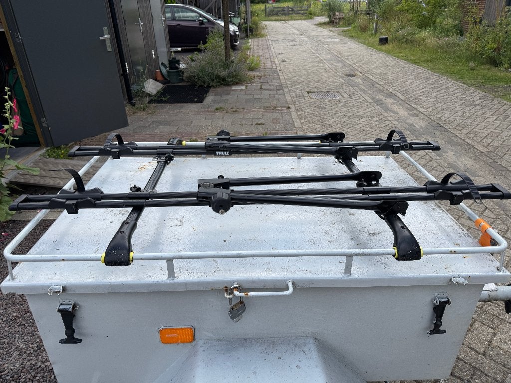 Thule Fietsdakdragers, Ophalen, 2 fietsen, Gebruikt, Dakdrager