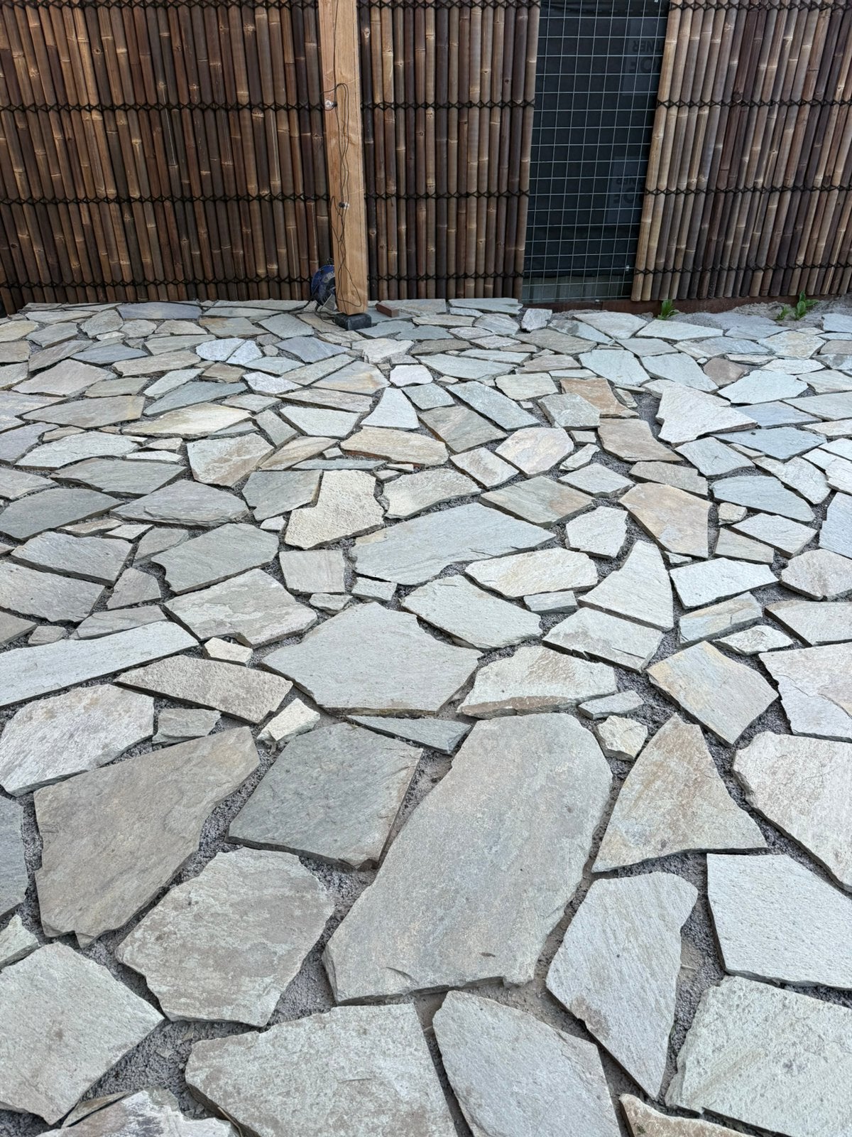 Flagstones +- 37 m2 nieuwe pallet over!, Ophalen, Nieuw, Terrastegels, Natuursteen