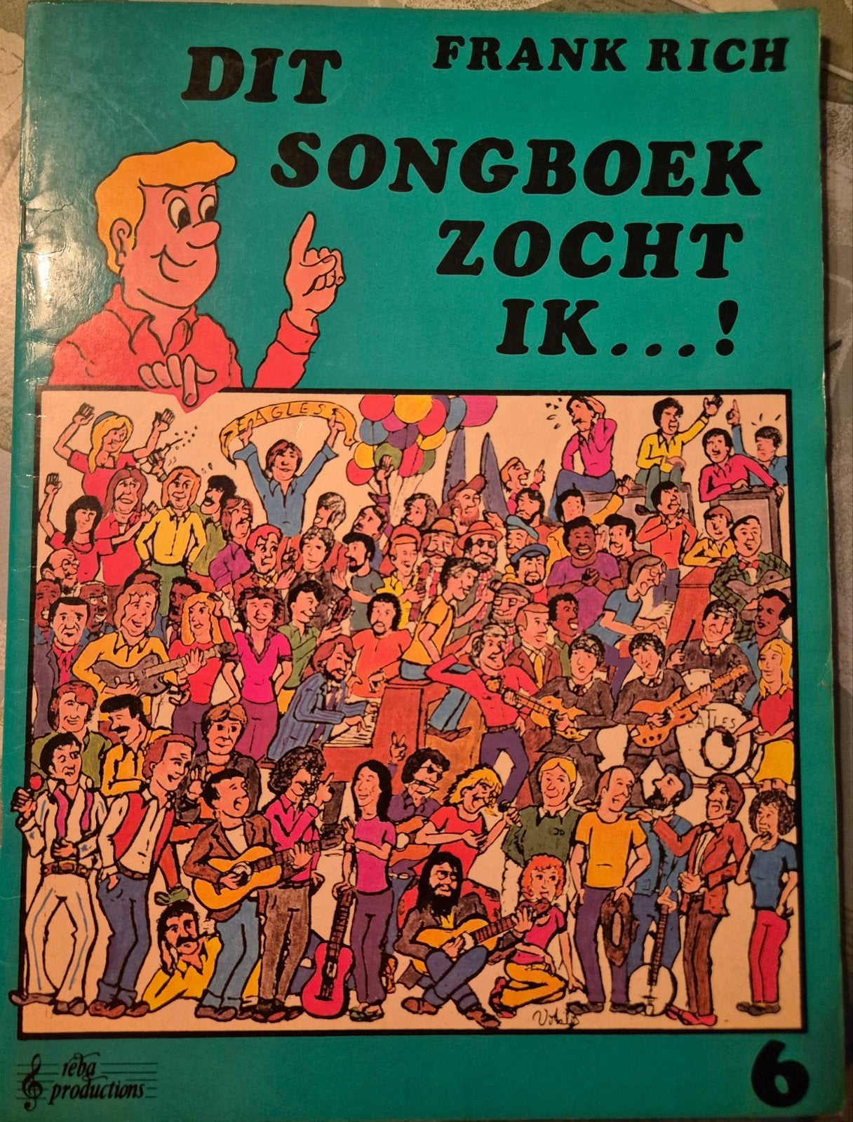 Dit Songboek Zocht Ik...! - Frank Rich (1989), Gebruikt, Ophalen of Verzenden, Thema, Gitaar