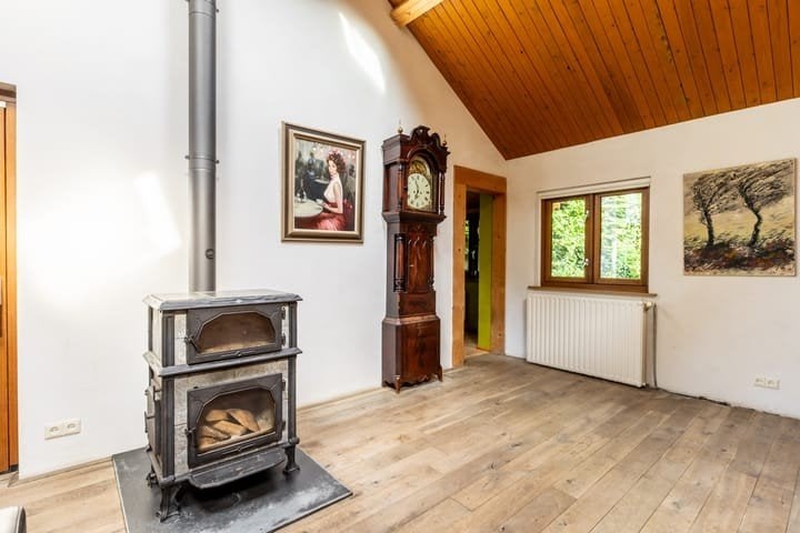 Echte eiken vloer (+/- 40 m2), Ophalen, Gebruikt, Vloerdelen of -planken, 10 m² of meer