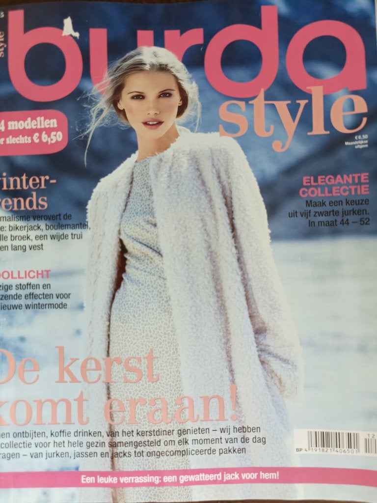 Burda Style december 2015, Overige typen, Vrouw, Zo goed als nieuw, Burda