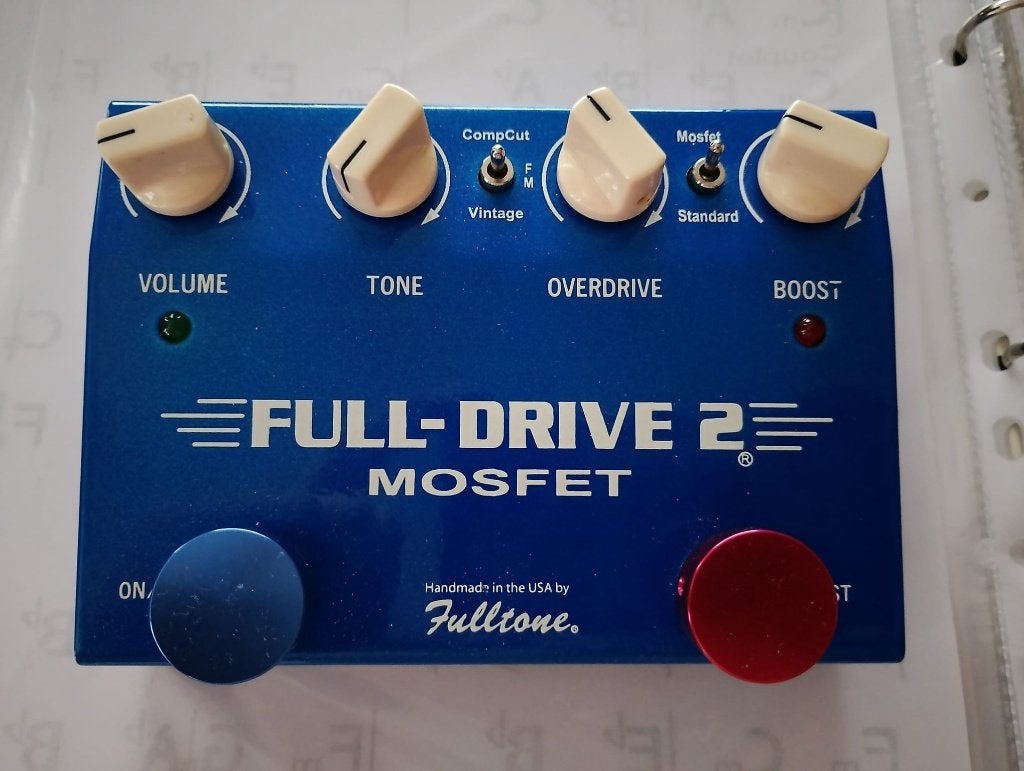 Fulltone Full-Drive Mosfet 2, Ophalen of Verzenden, Zo goed als nieuw, Overige typen