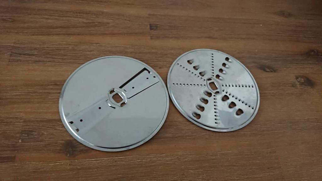Raspschijven voor Bosch keukenmachine (2 stuks), Ophalen of Verzenden, Gebruikt