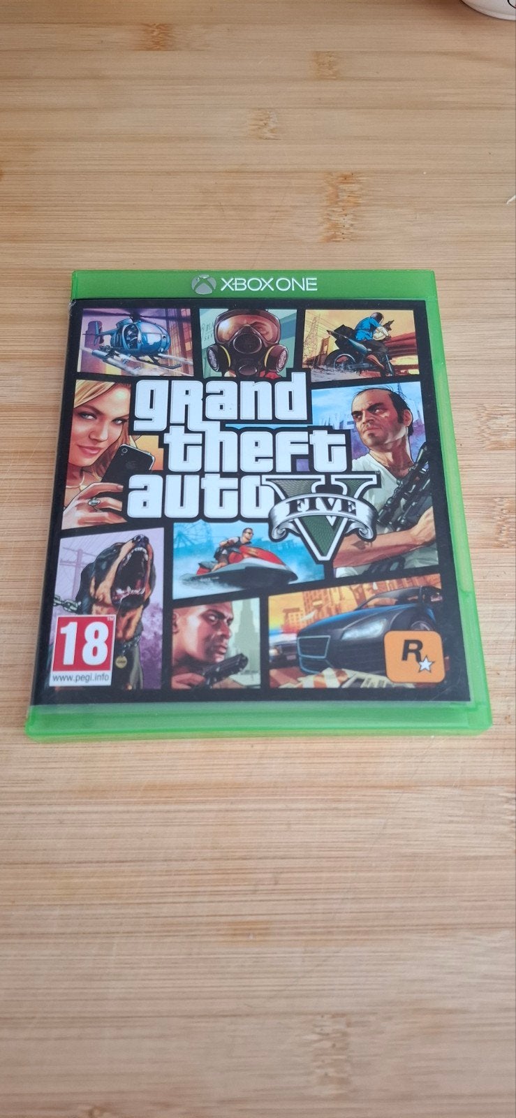 Grand Theft Auto V (GTA 5) Xbox One - Gebruikt, Spelcomputers en Games, Avontuur en Actie, Online, Gebruikt, Vanaf 18 jaar