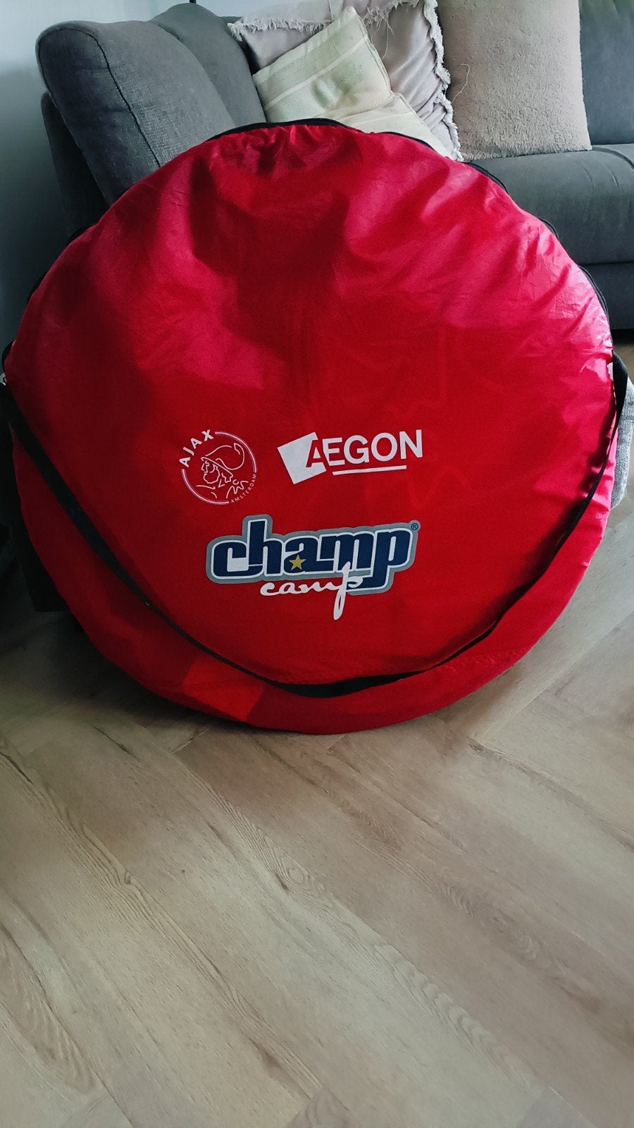 Ajax pop-up tent - Ideaal voor jonge fans!, Caravans en Kamperen, Tenten, Ophalen, Gebruikt, Tot en met 2